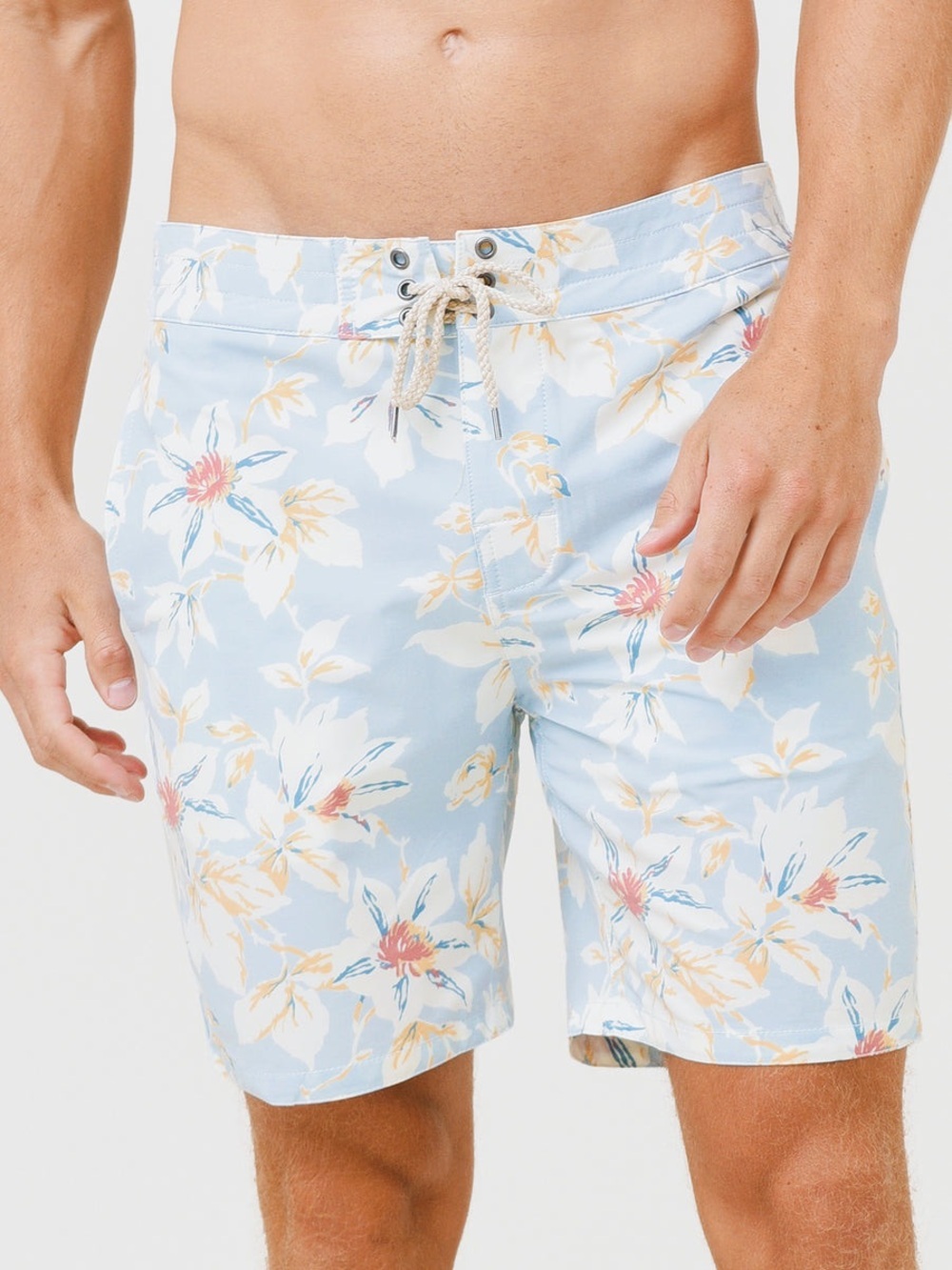 Faherty | Classic BoardShorts | Floral Print | Waist 36” Inseam 7”